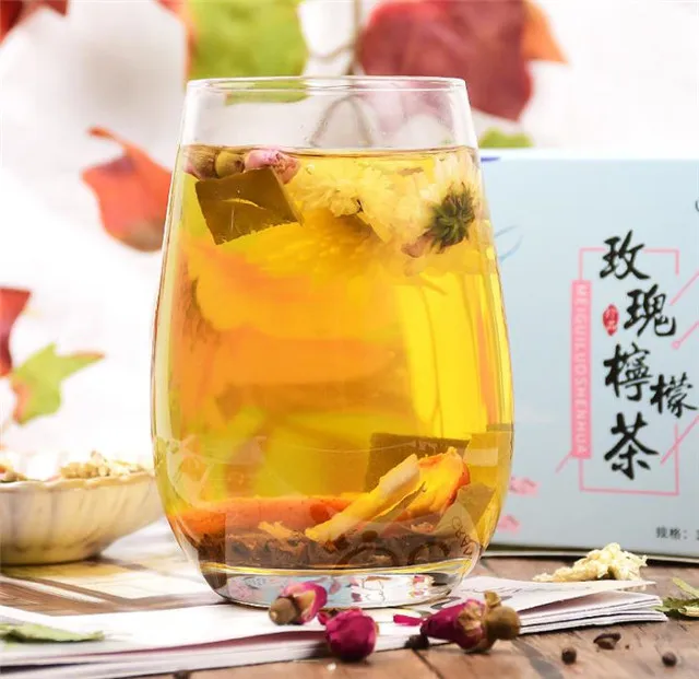 Wholesale flower tea Rose lemon tea
