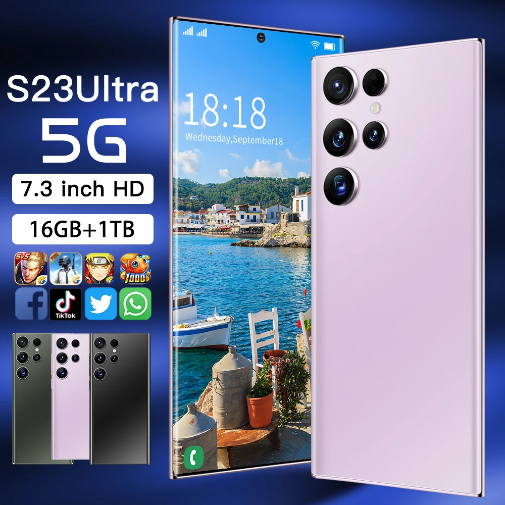 Смартфон S23 Ultra 5G 6 8 дюймов
