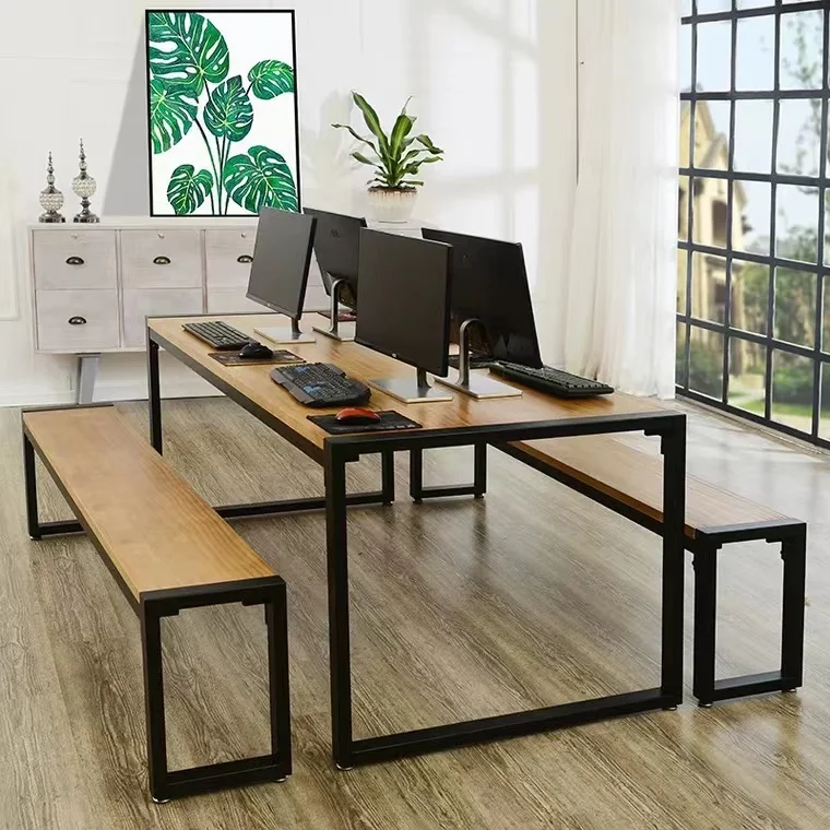 industrial dinning table set dining room furniture manufacturer wood dining table writing desk sets