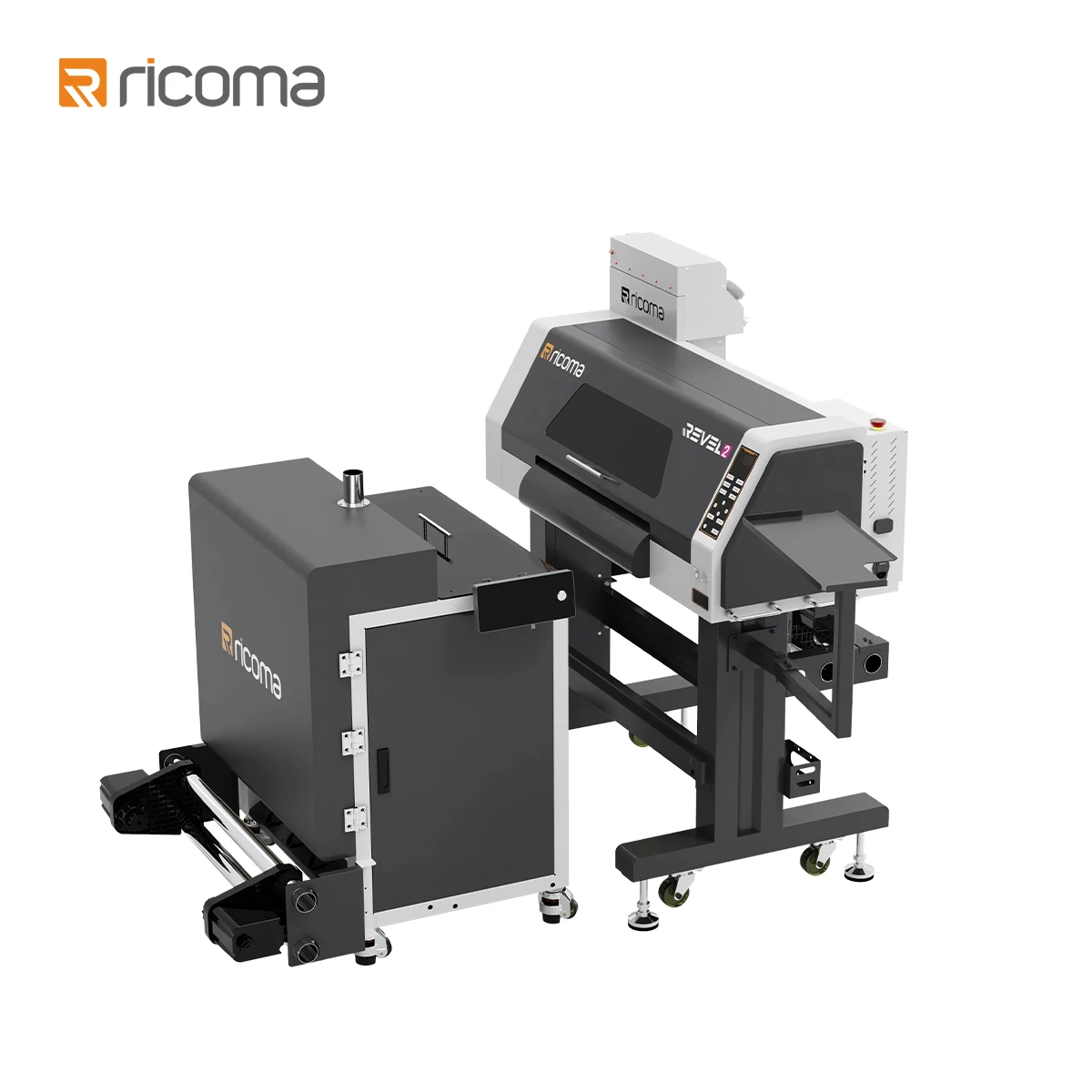 RiCOMA 600mm DTF Printer Automatic T-Shirt Printing Machine with Slim Powder Shaker