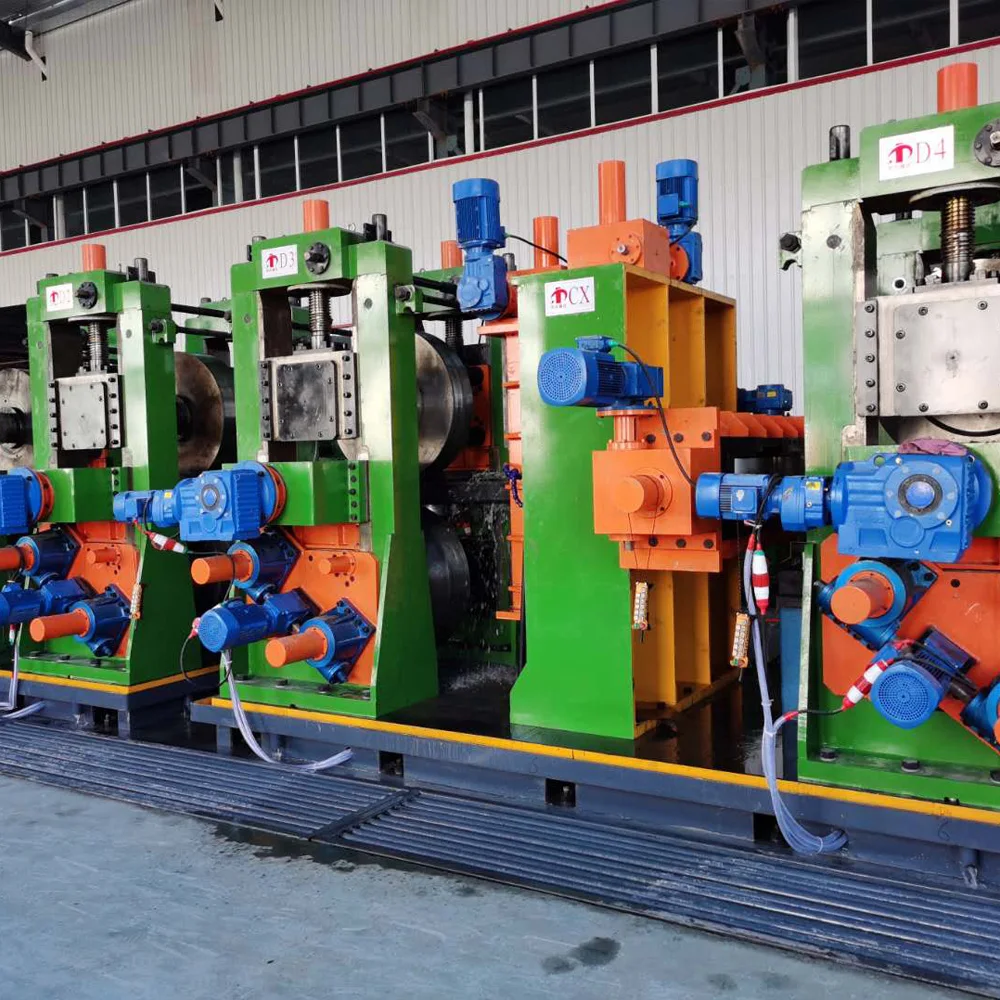 Metal Pipe machine line Round Square pipe coper joint machine  laser pipe
