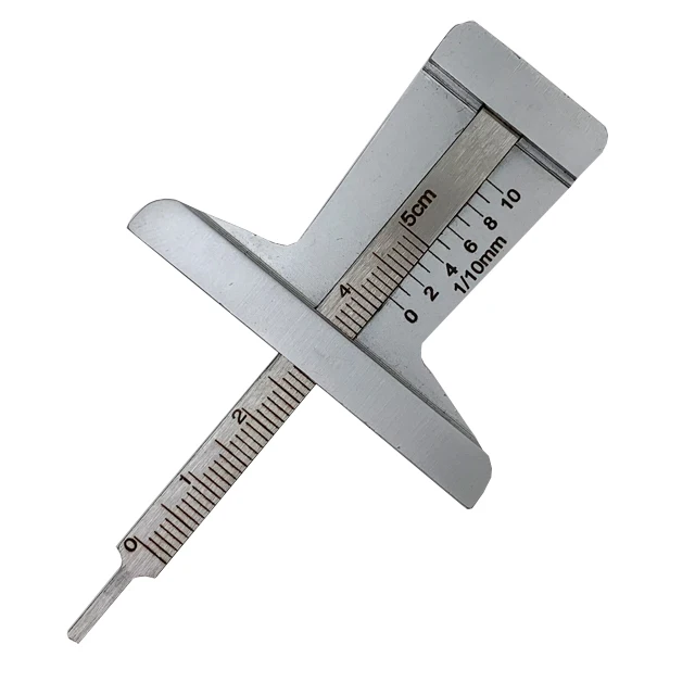 Sunsoul Portable Customized Car Tyre Stainless Depth Tire Tread Gauge