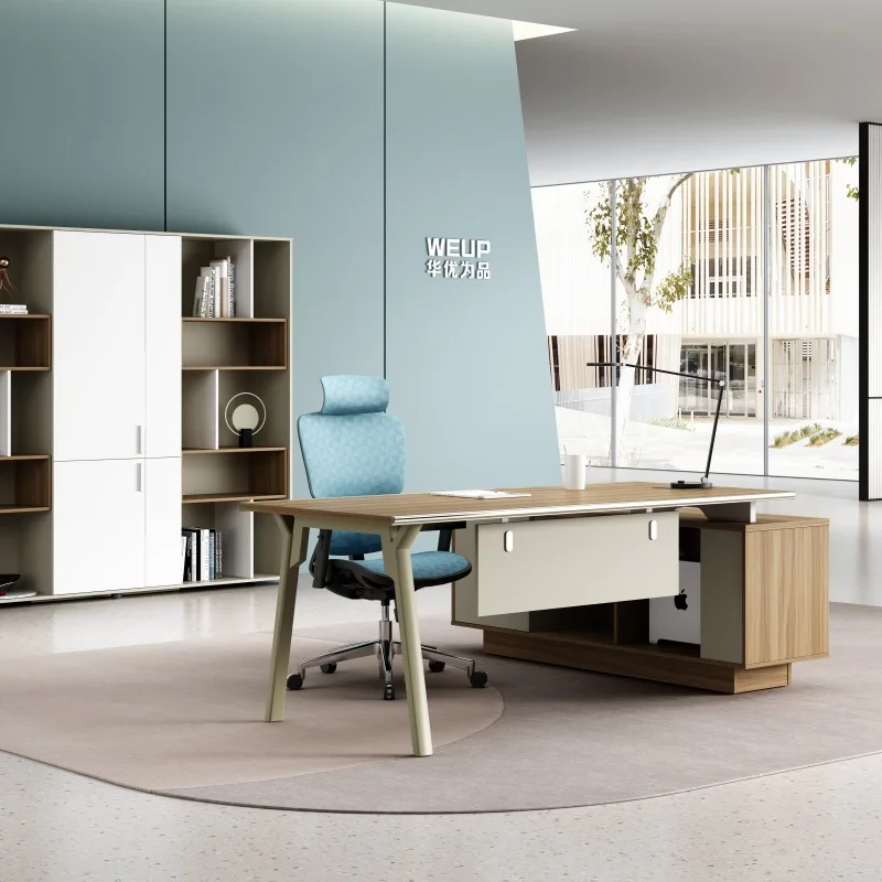 office furniture office desk set executive office table commercial furniture escritorio bureau business manager