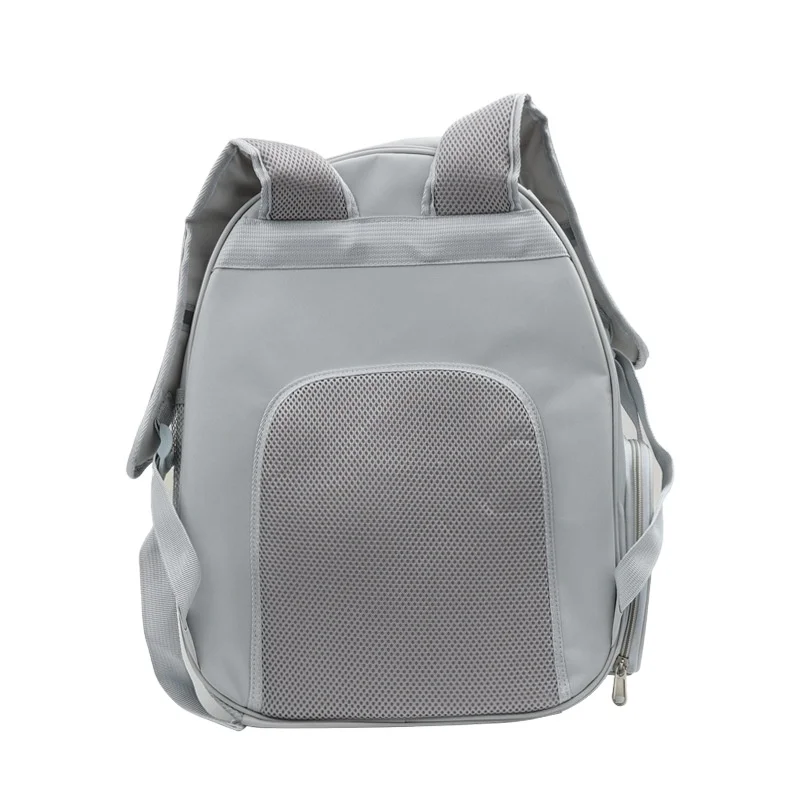 Outdoor travel puppy carry backpack portable breathable cat carrier bag for pet