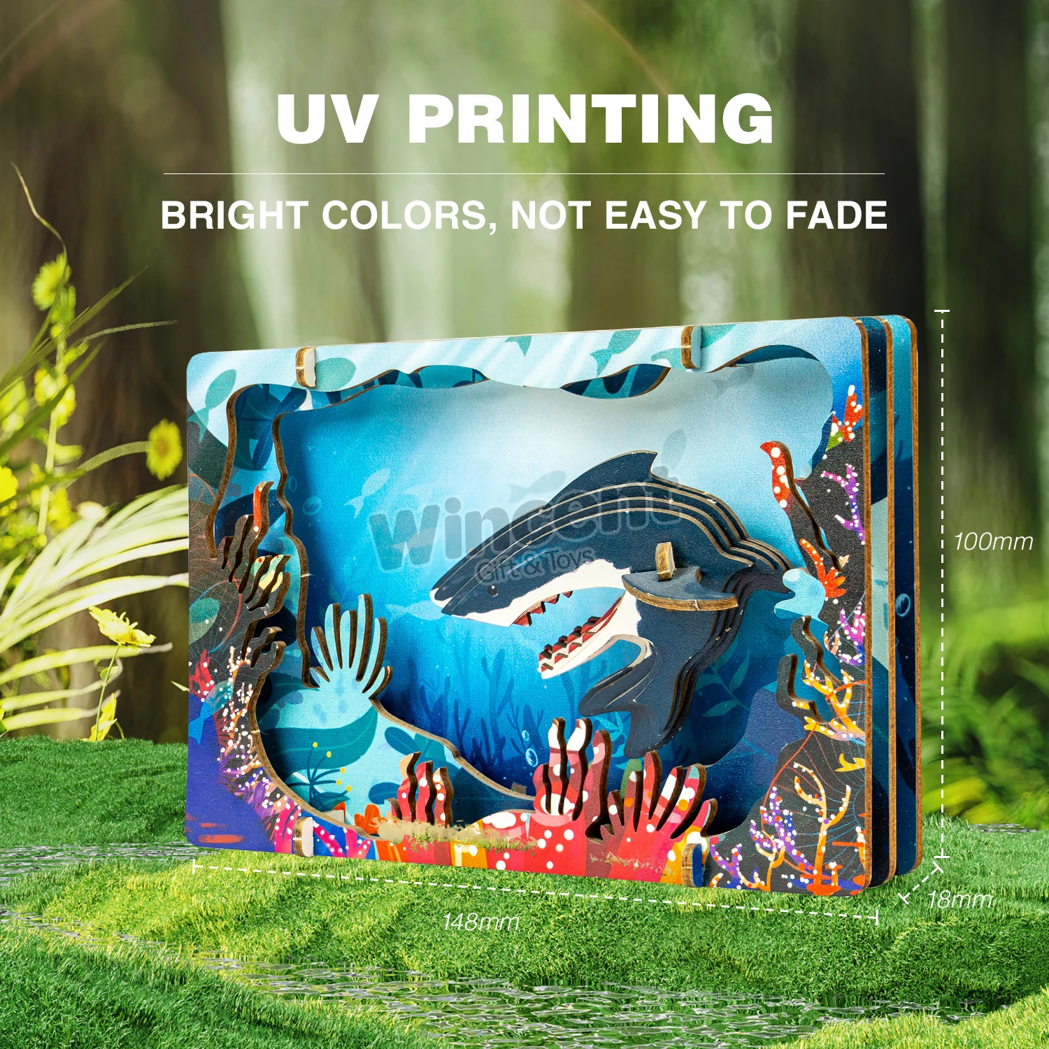 Wincent Miniature Theater Puzzle Latest Design CMYK UV Print Children Creative DIY Experiments Custom Educational Toy