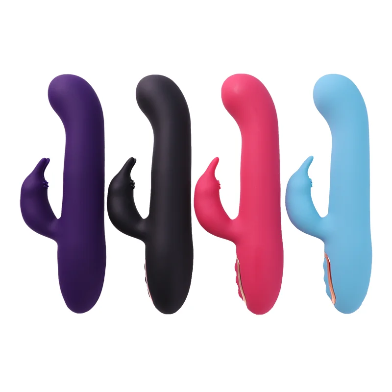 10 kinds of pleasure double motor stimulation vibrator G spot clitoris rabbit masturbator into the body couple sex toy