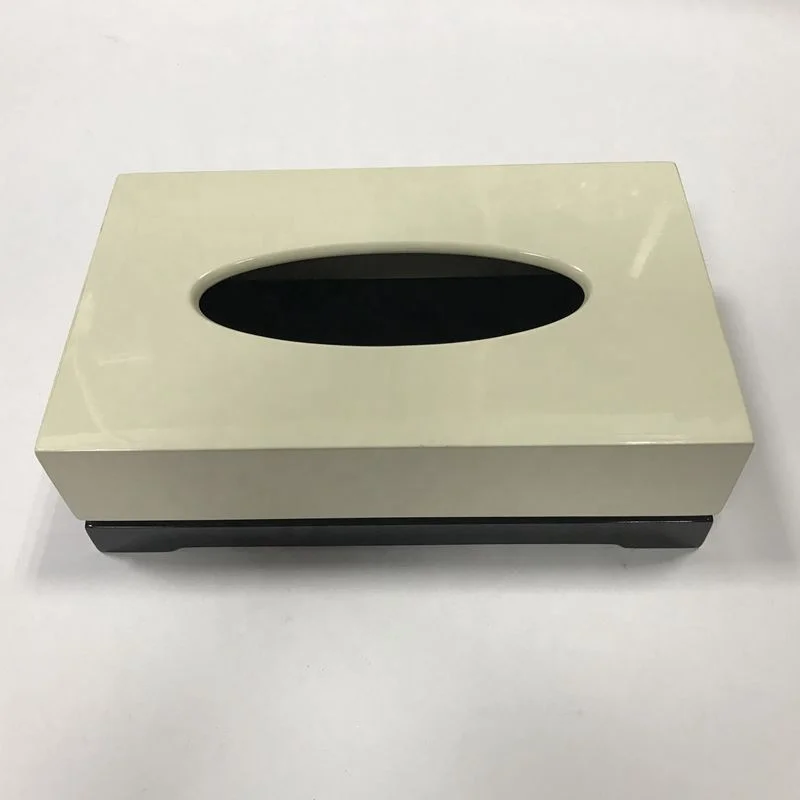 
Новинка 2021 года, дизайнерская пустая прямоугольная коробка для салфеток из МДФ с деревянным покрытием для держателей 