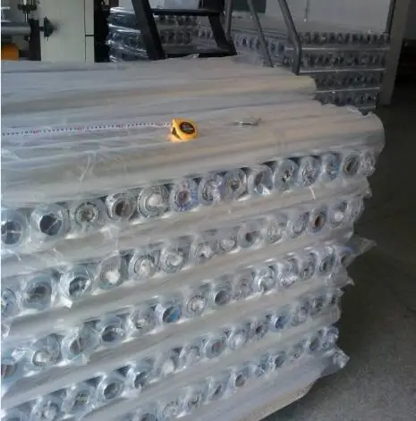 Reflects Radiant Heat Water Vapour Barrier Aluminum Film Laminated PE Woven Fabric