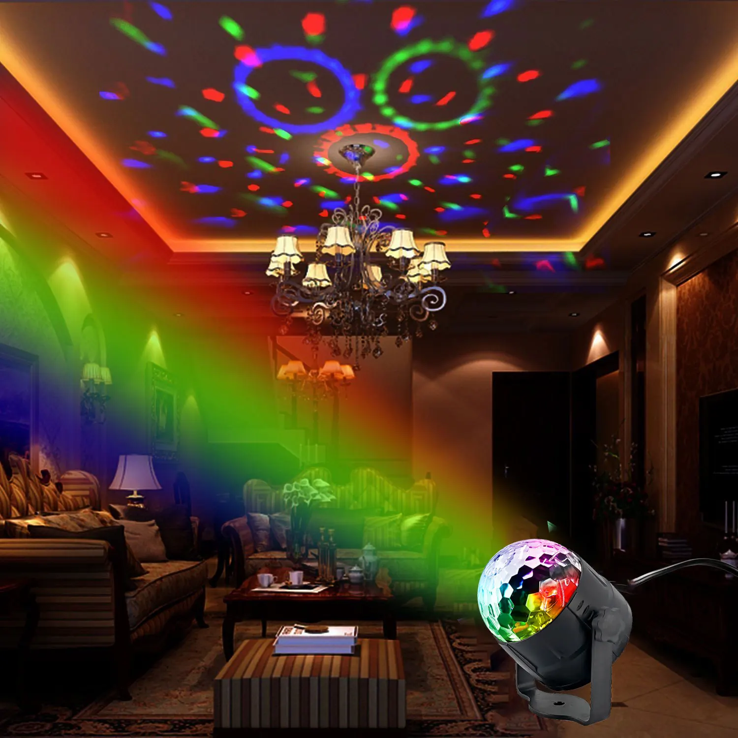 Ylshine Laser Show 3d Light Stage RGB Led Stage Lights  For Dj Disco Party Club Stage Light Led