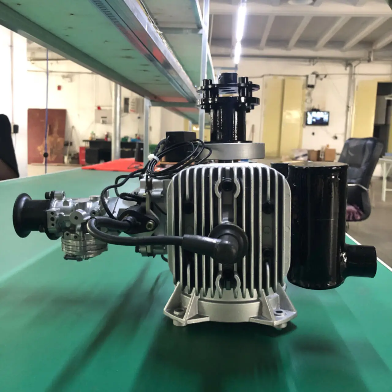 Twin Cylinder Power Generation System 351cc Gasoline Engine Outboard Engine