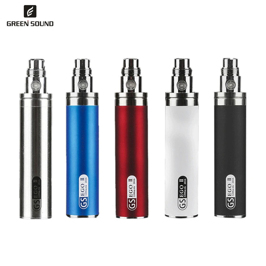Original GS EGO III 3200mAh Battery Big Capacity Kgo One Week Long Lasting Upgraded from II 2200mAh for 510 AtomizerCartridges