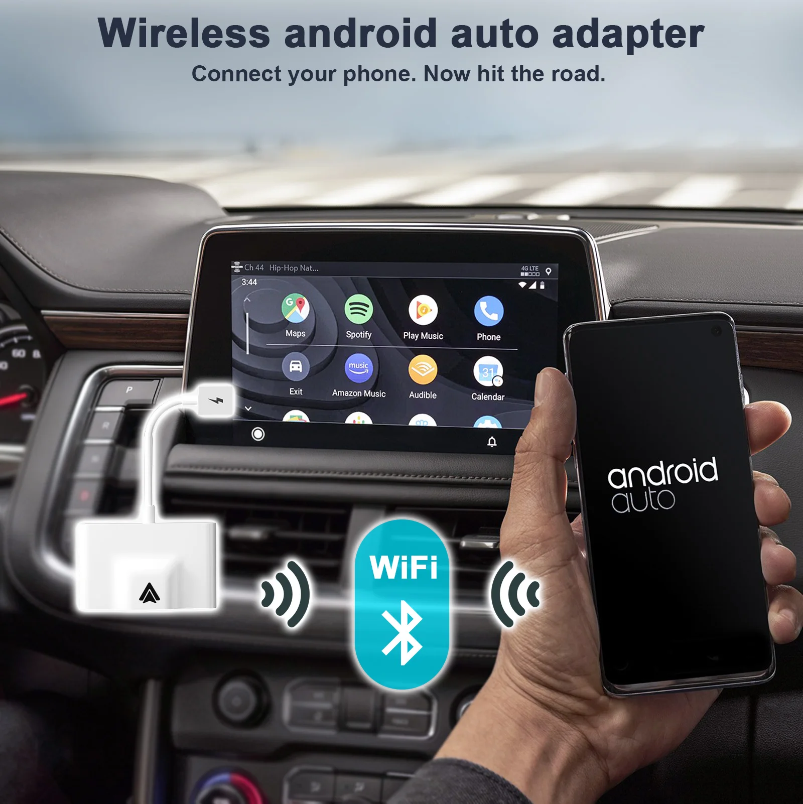 2 в 1 беспроводной адаптер CarPlay Android автомобильный ключ мини-Смарт-бокс проводной для беспроводного iPhone