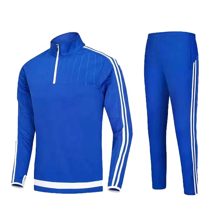 Custom Sublimation Men Sweatsuit Red Jogging Suits Long Zipper Running Wear Custom Mens Tracksuit