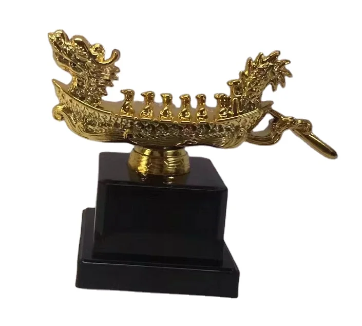 2022 Factory Plastic Promotion Dragon Boat Trophy Accessories Trophy