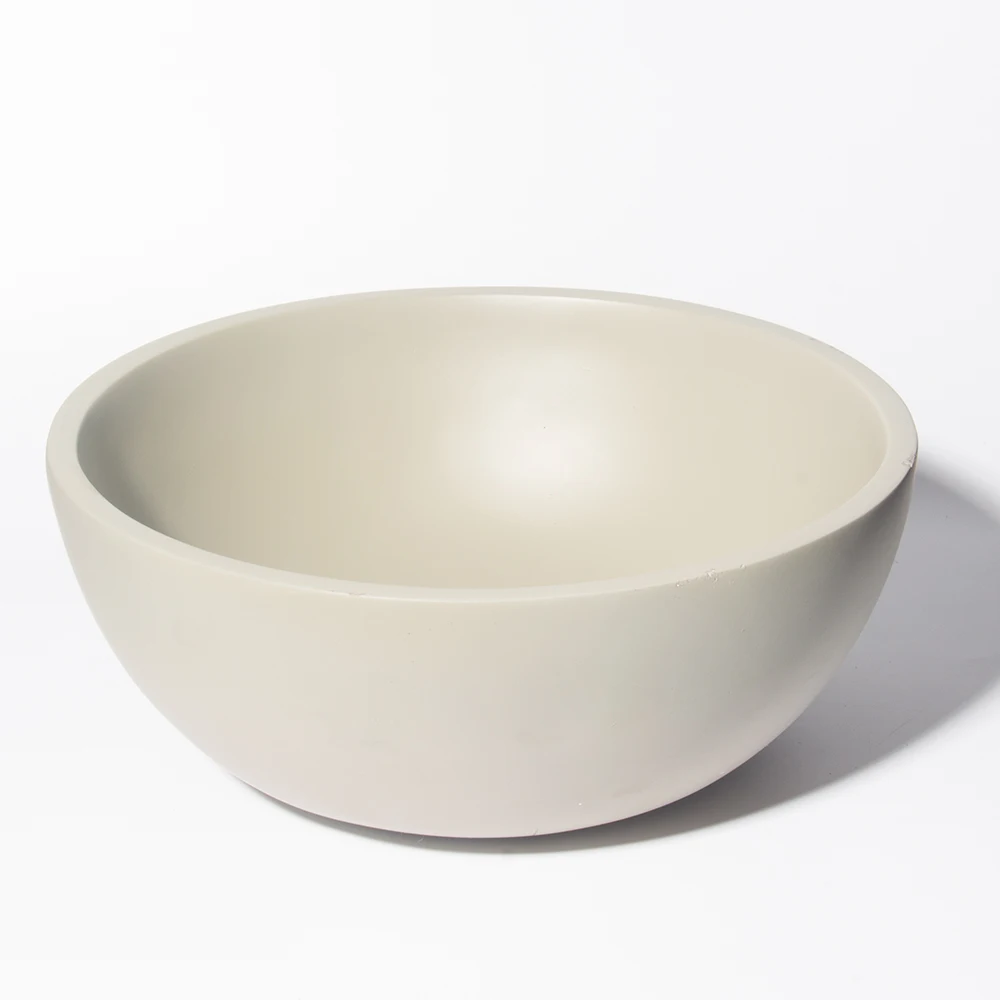 Wholesale Bathroom Vanity Bathroom Cabinet Vanity Concrete Sink Handmade Round Countertop Wash Basin Desktop basins Vessel Sink