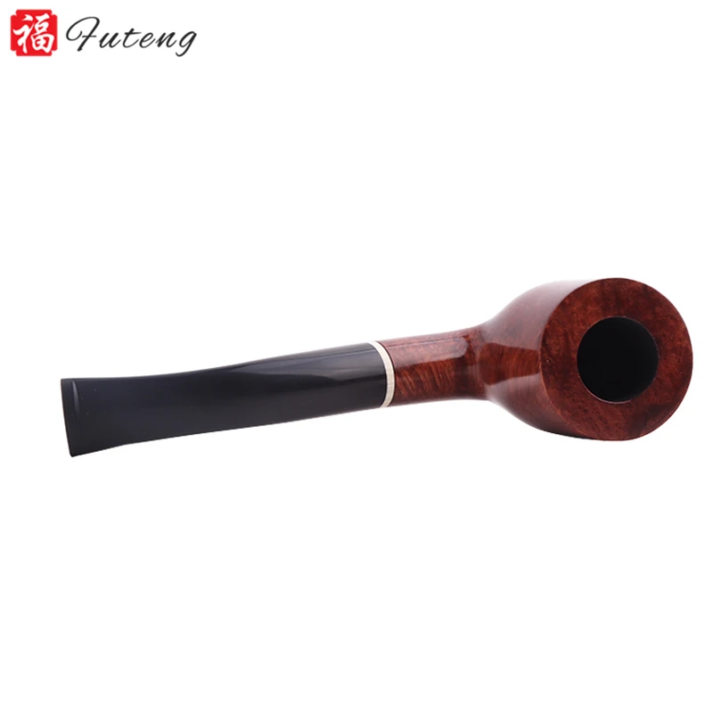 High Quality Wood Briar Hand Pipe Smoking In Stock Tobacco Wooden Smoking Pipe Wholesale