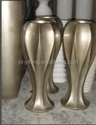 Изысканные Роскошные Алмазные жемчужные украшения ваза из стекловолокна