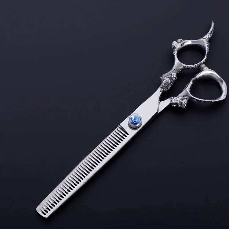  2020 горячая Распродажа ручка дракона ножницы для волос на заказ Доступные Парикмахерские филировки в нескольких форме зубов