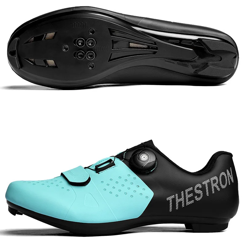 Wholesale custom oem Unisex Mens Women Breathable Spd Lock Road Bike Cycling Shoes Speed Sports Shoes Cycling Road Cycling Shoes