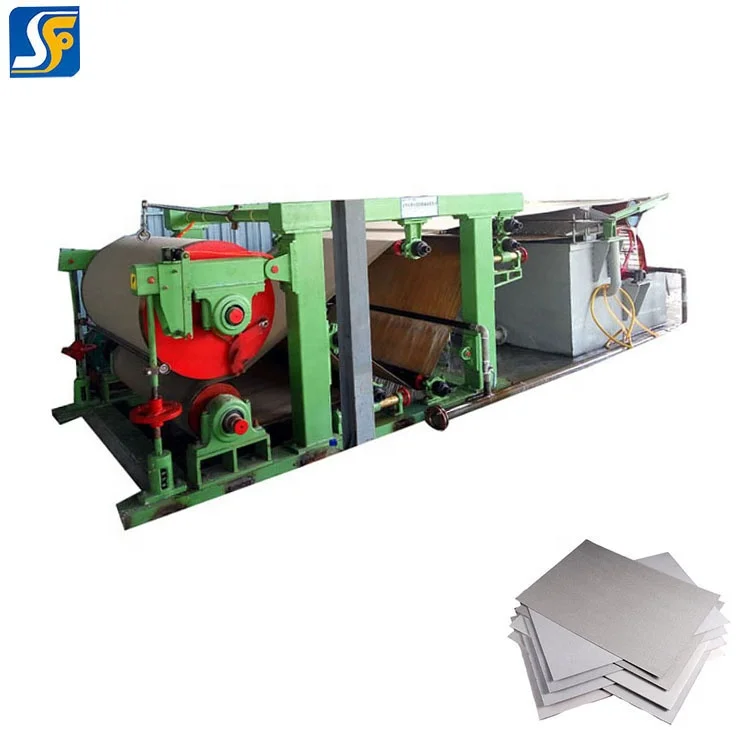 Semi-automatic cardboard corrugated making machine for cardboard box making