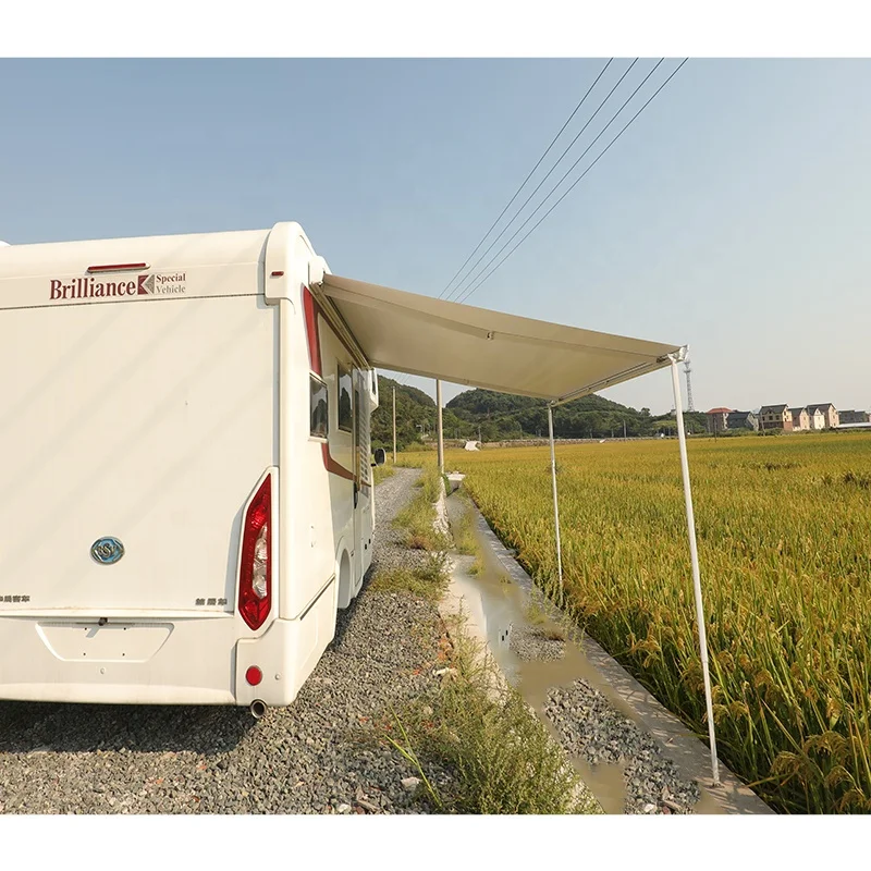manual control  camping canopy motorhome RV camping awning