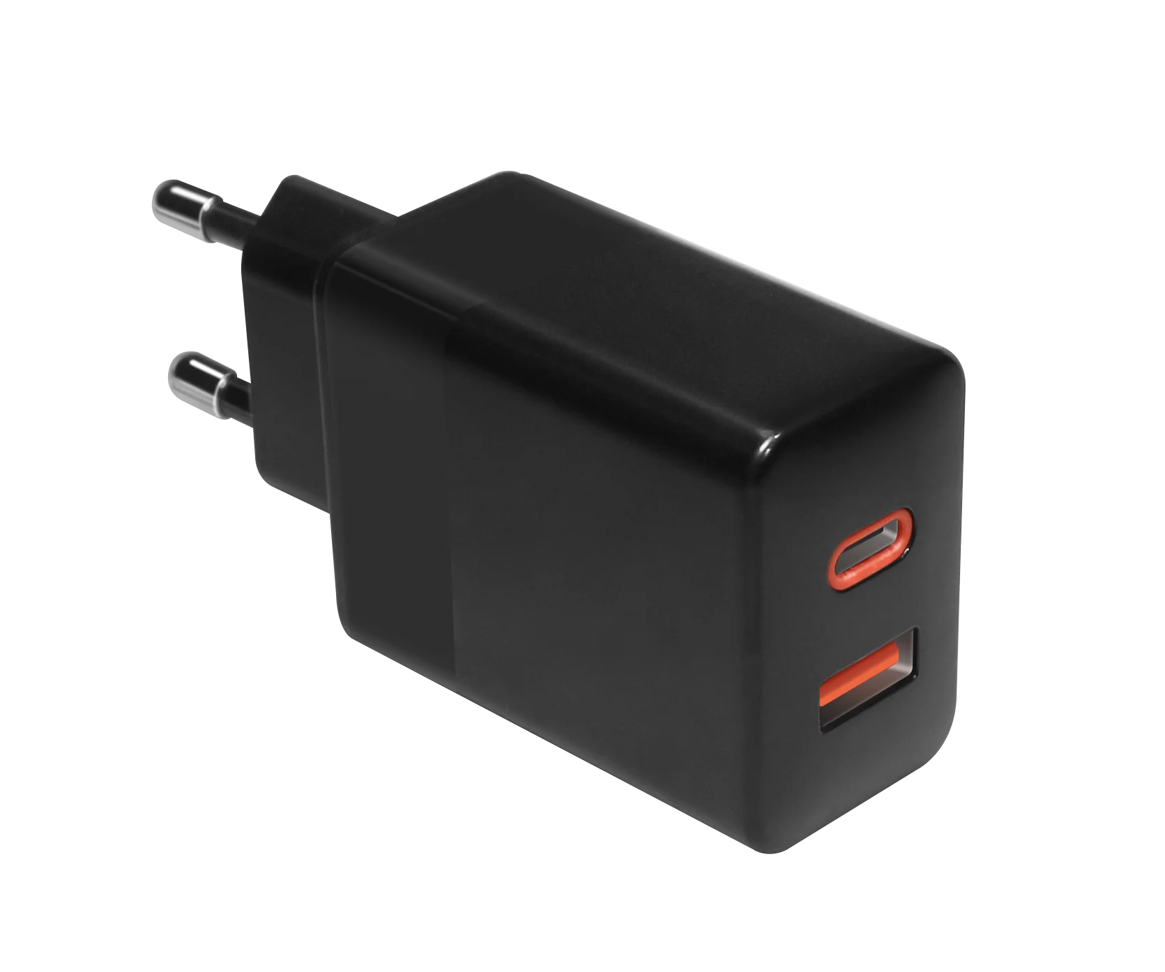 New Arrival Type C PPS PD QC3.0 25W 2 Port Mobile Phone Charger USB C Travel Charger With KC CE FCC SAA