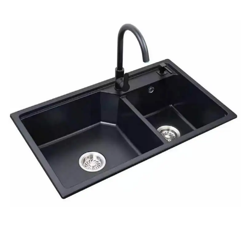 Custom Quartz Stone Single Bowl Hand Washing  Undermount Bowl Bin Sink