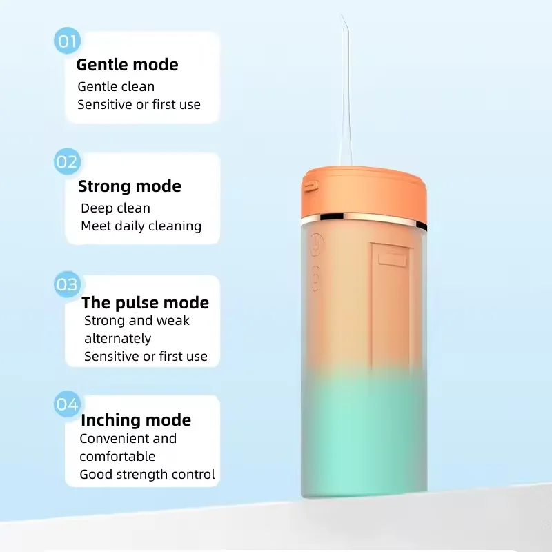 Mini Water Flosser Portable Oral Irrigator Dental Air Floss Teeth Braces Gigi Cleaner
