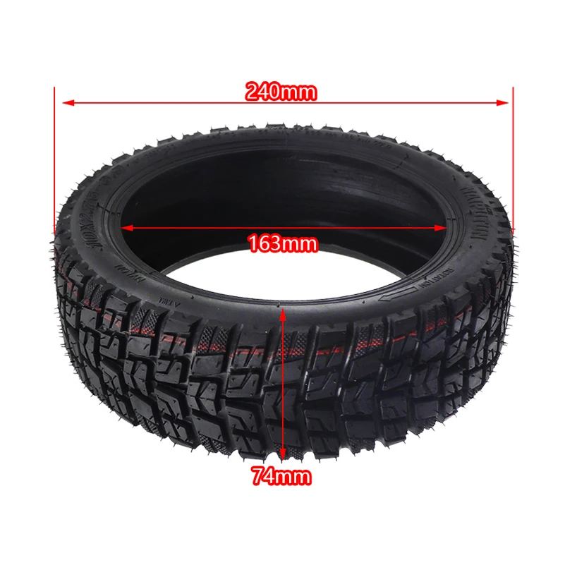 Superbsail Scooter 10 Inch Off-road Tyre 10x2.75 Vacuum Tire For Speedway 5 Dualtron 3 Electric Scooter 10*2.75-6.5 Tire Parts