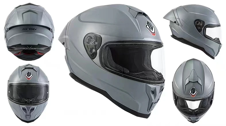 2024 DOT ECE Certified Large Tail Full Helmet Electric Racing Off Road  Motorcycle Helmet Motocross Helmet