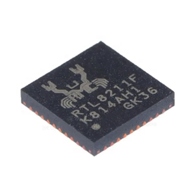 New and Original Good price RTL8211F-CG Highly Integrated 10/100/1000m Ethernet Transceiver  QFN40 in Stock One-stop BOM Souring