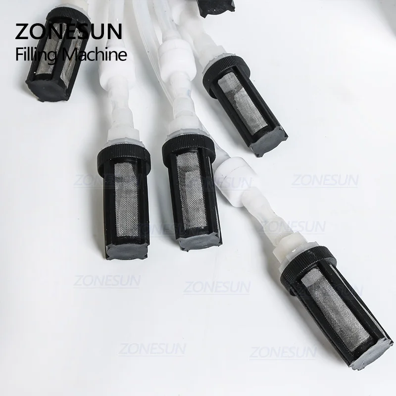  ZONESUN 6 насадок бутылка для жидкости духи вода сок эфирное масло электрический насос с цифровым управлением машина