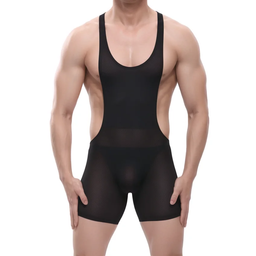 2023 Hot Sell Underwear For Men Sexy Bodysuit Sexy Low-rise Men Modal Sexy Tights Underwear