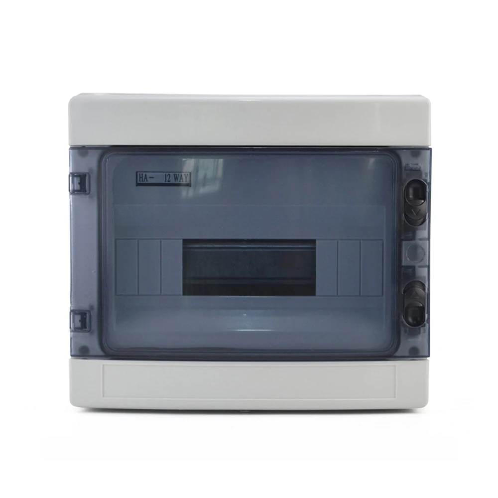 IP65 Waterproof dustproof ABS Plastic Shell combiner box Electric Distribution Box HA 4 to HA 24 Ways
