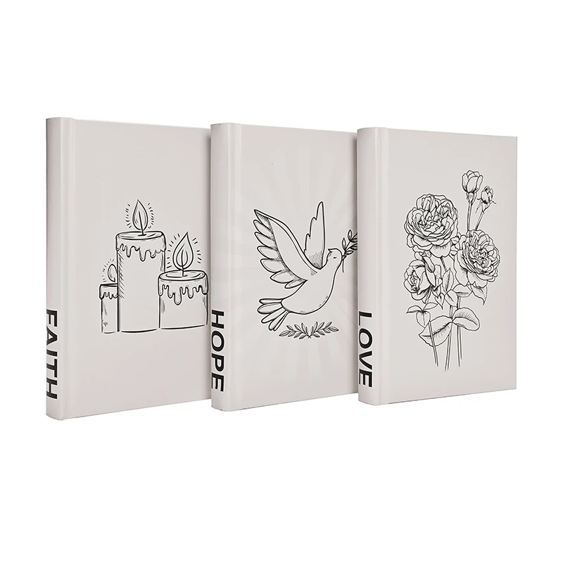 Fashion Luxury Decorative Designer Fake Decor Books Covers For Home Decor