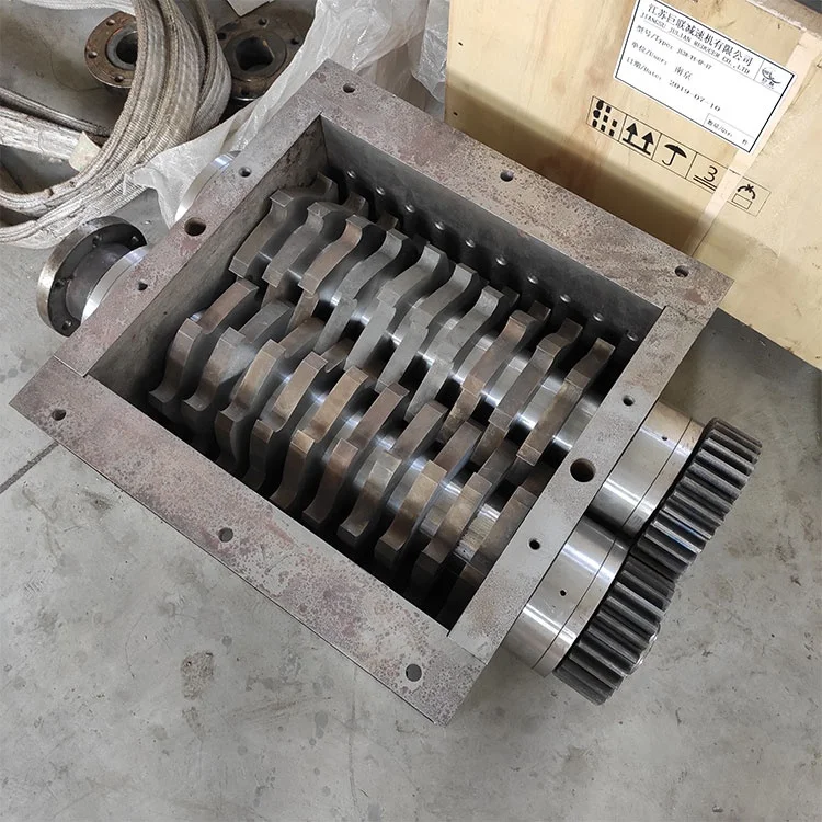 Небольшой объемный одновальный измельчитель, PP, PVC, PE, Pvbplastic машина для измельчения головки