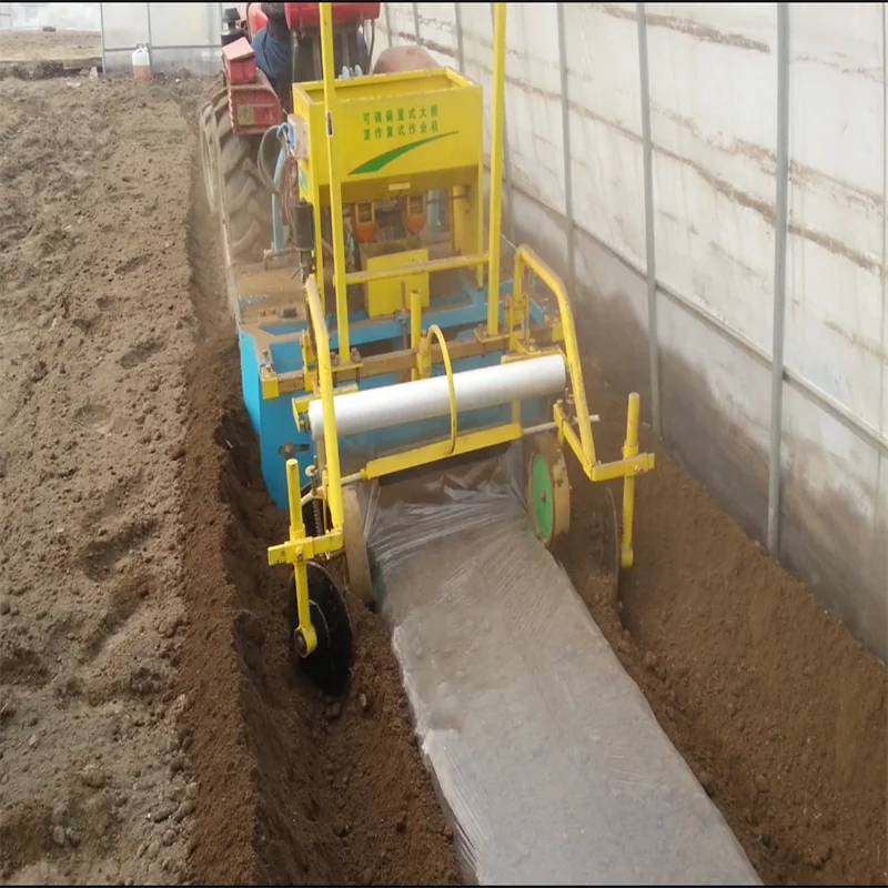 one bed mulching machine soil preparation machine