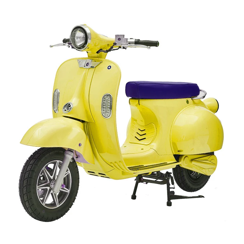 Мотоцикл-скутер EEC в винтажном стиле, 45 км/ч, 2000 Вт, скутер Vespa, электрический бесщеточный мотоцикл для продажи