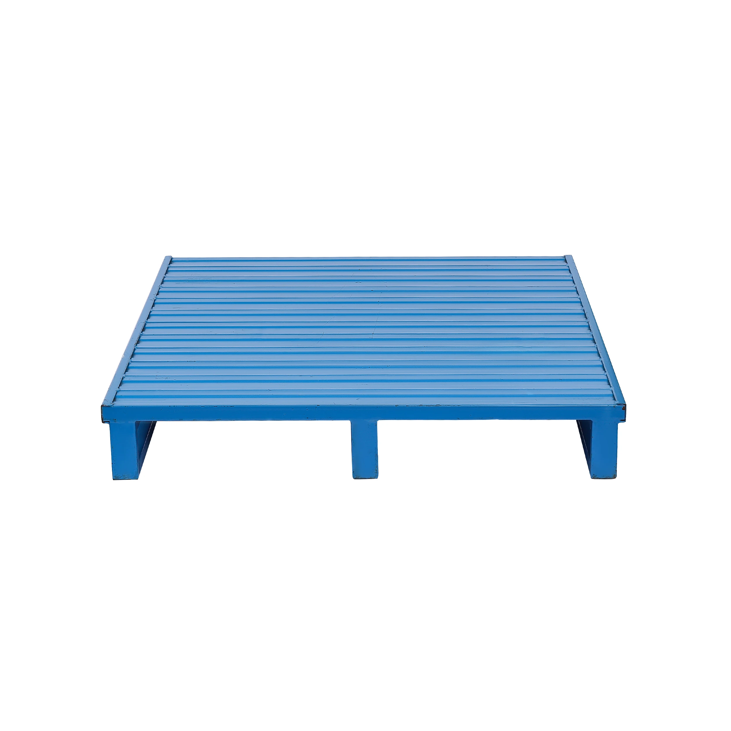 Q235 Heavy Stacking Racking System is Injected into Warehouse to Store Cargo  Metal Steel 2-Way Pallets at good price