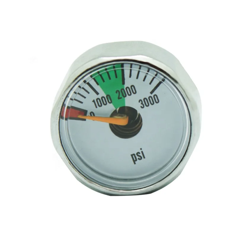 Hot sale 3000 Psi Pressure Gauge Co2 for Air Tank Or Regulator