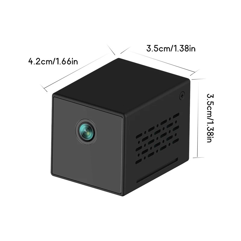 Built-in Microphone Speaker Small Size 1080p Usb   Ap Ip Alerts Cctv Wifi  Ip Camera