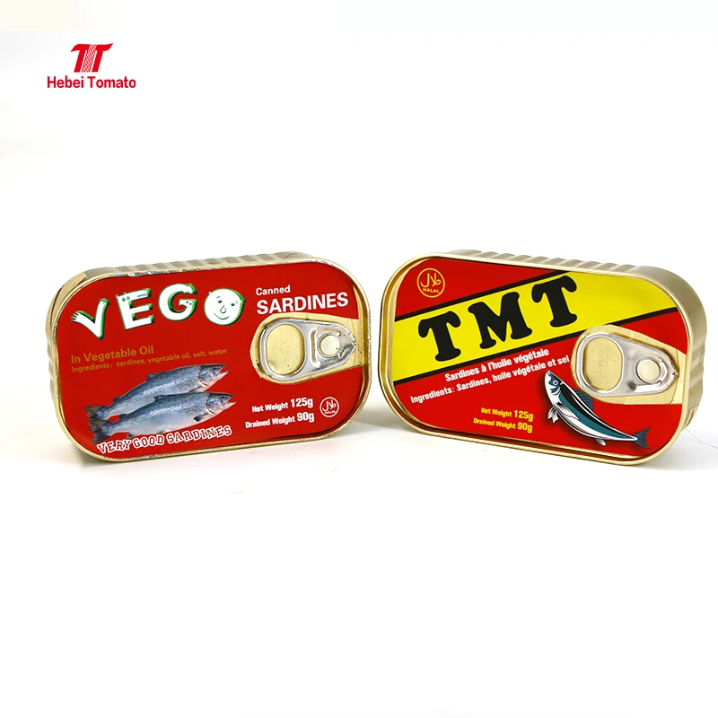 Консервированные сардины по низкой цене от производителя 125 г * 50 консервированных банок с экспортом