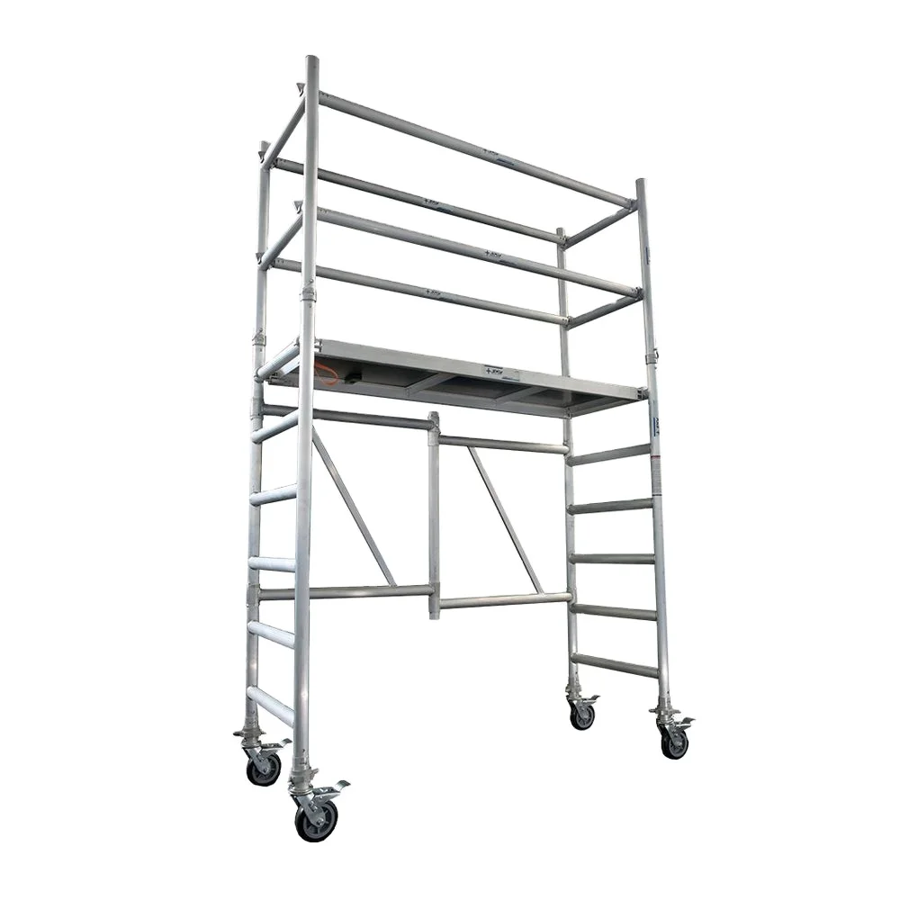 Prima scaffold aluminium mobile easy with wheels aluminium scaffolding set aluminium scaffold tower ladder