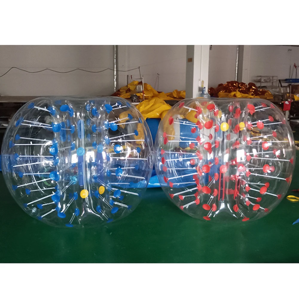 Suntour High Quality PVC And TPU Inflatable Adult Children Body Zorbing Bumper Bubble Ball