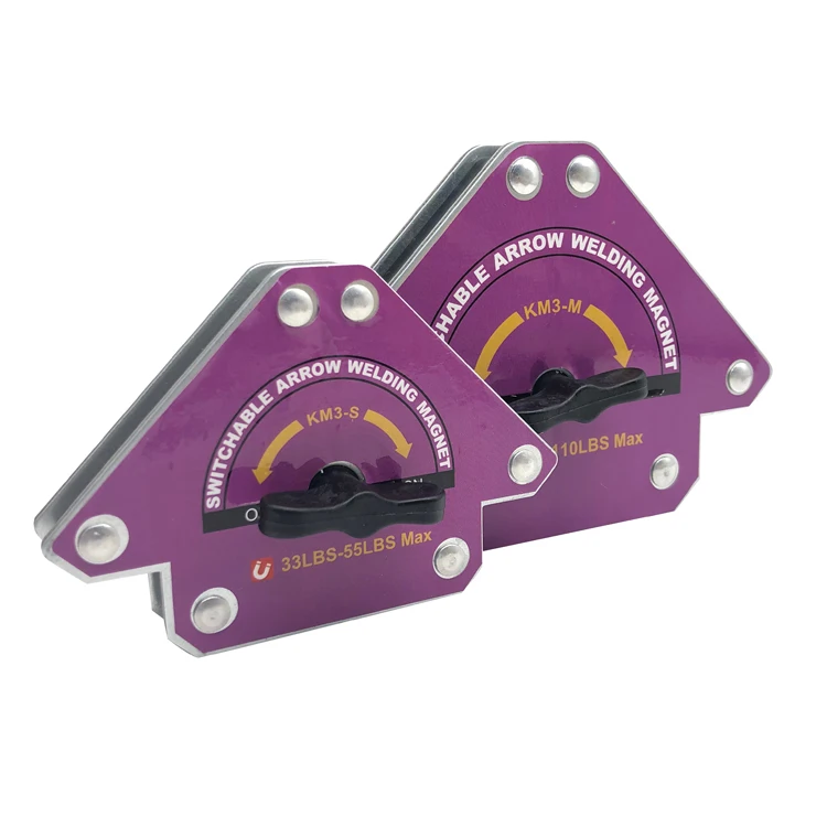 Super strong magnet welding magnetic holder triangular on off switch multi-angle solder