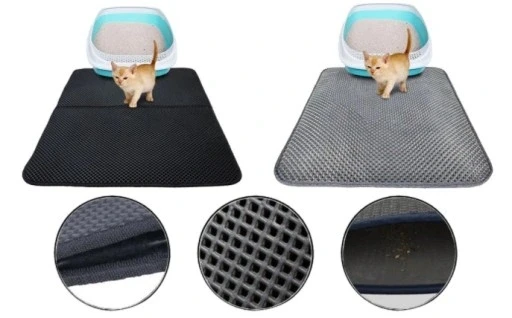 Waterproof Non Slip Litter Trap Pad Cat Litter Sand Mat Double-Layer Pet Care Accessories dog other pet product
