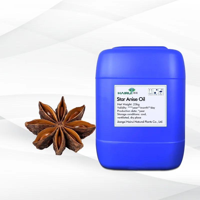 Wholesale bulk aniseed oil free sample star anise oil private label pure natural organic star anise essential oil for perfume