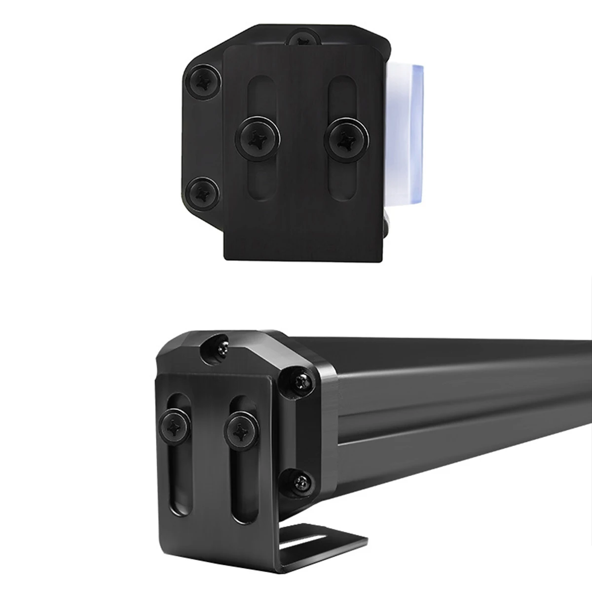 Double Color COB LED Strobe Light Flashing Modes Magnet Base Car Traffic Emergency Light Bar Hazard Warning Flash Lamp White