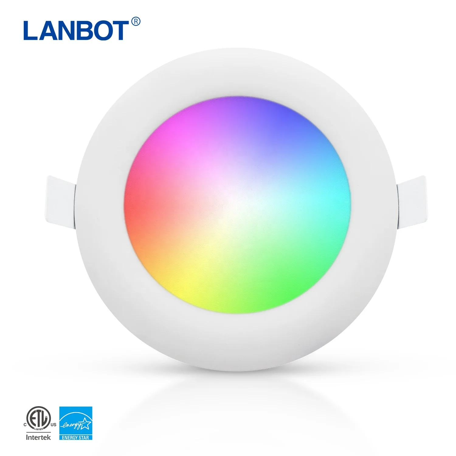 ETL 10w 14w RGB round ultra thin triac dimmable led downlight panel led light led panel light