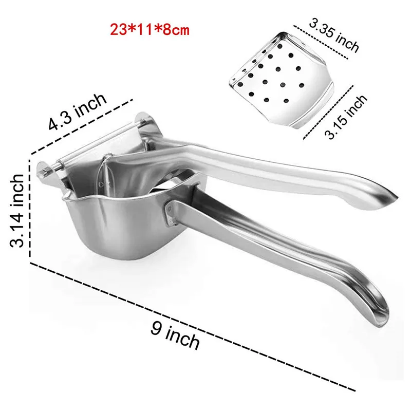 Real 304 Lemon Squeezer Citrus Juicer Hand Press Heavy Duty Manual Squeeze Juice Extractor Maker Orange Lime Grapefruit Presser